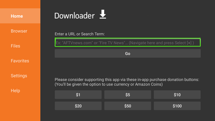 firestick downloader url